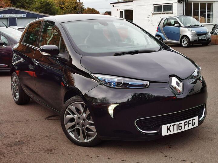 Renault Zoe 22kWh Dynamique Nav Auto 5dr (Battery Lease) Renault Zoe 22kWh Dynamique Nav Auto 5dr (Battery Lease)