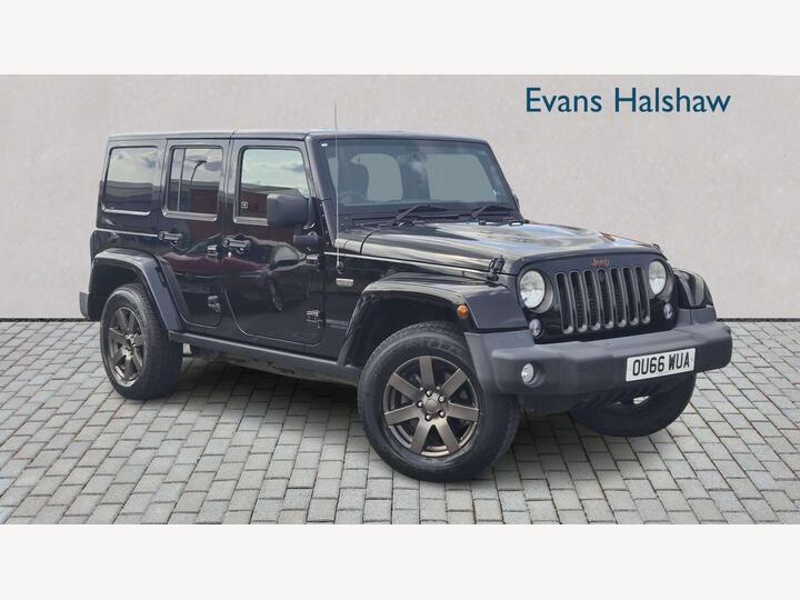 Jeep WRANGLER HARD TOP SPECIAL EDITION 2.8 CRD 75th Anniversary Auto 4WD Euro 6 4dr