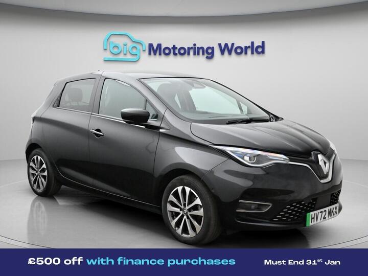 Renault Zoe R135 EV50 52kWh GT Line + Auto 5dr (Rapid Charge)