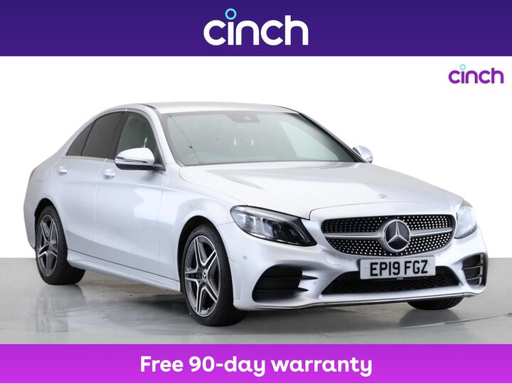 Mercedes-Benz C-Class 2.0 C220d AMG Line (Premium) G-Tronic+ Euro 6 (s/s) 4dr