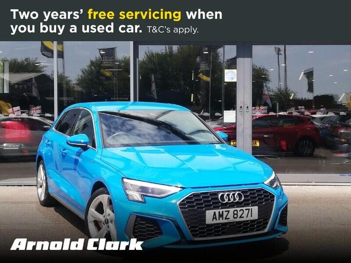 Audi A3 1.0 TFSI 30 S Line Sportback S Tronic Euro 6 (s/s) 5dr