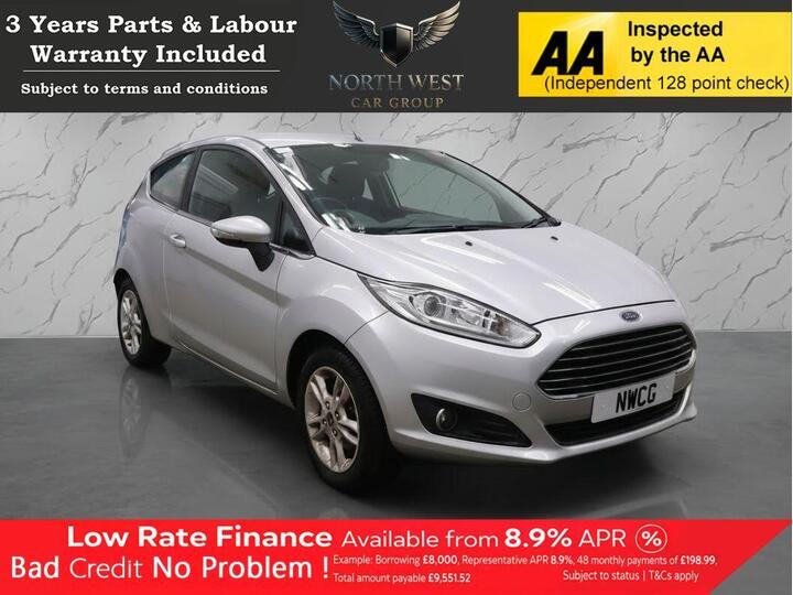 Ford FIESTA 1.25 Zetec Euro 6 3dr