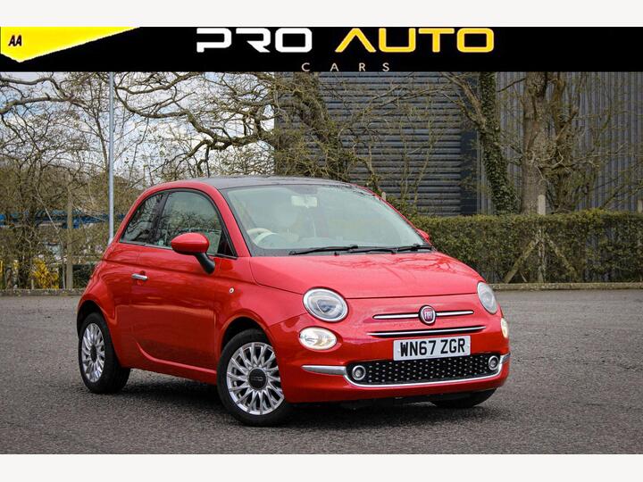 Fiat 500 1.2 Lounge Euro 6 (s/s) 3dr