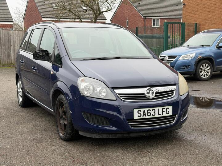 Vauxhall Zafira 1.6 16V Exclusiv Euro 5 5dr