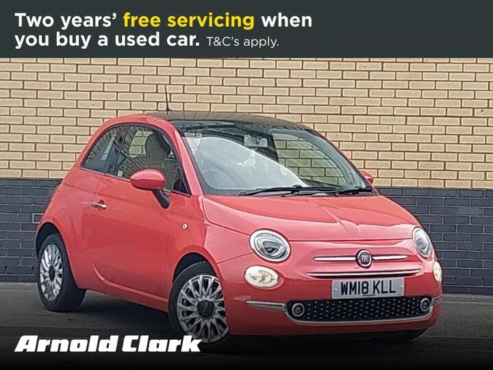 Fiat 500 1.2 Lounge Euro 6 (s/s) 3dr