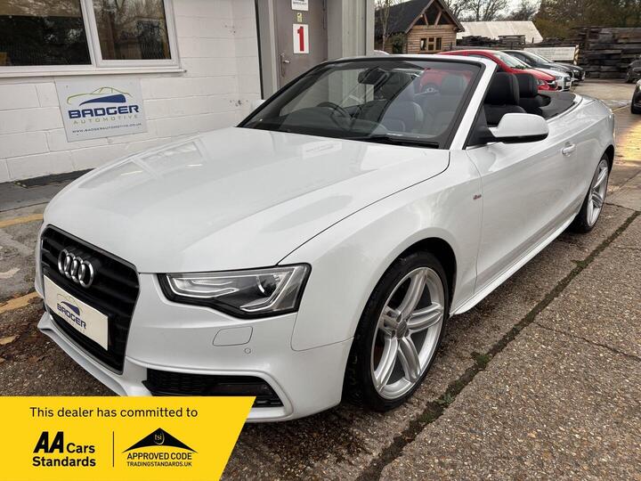 Audi A5 Cabriolet 2.0 TFSI S Line Special Edition Euro 5 (s/s) 2dr Audi A5 Cabriolet 2.0 TFSI S Line Special Edition Euro 5 (s/s) 2dr