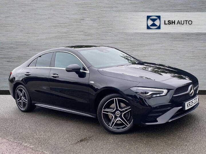 Mercedes-Benz CLA Class 1.3 CLA250e 15.6kWh AMG Line (Executive) Coupe 8G-DCT Euro 6 (s/s) 4dr Mercedes-Benz CLA Class 1.3 CLA250e 15.6kWh AMG Line (Executive) Coupe 8G-DCT Euro 6 (s/s) 4dr