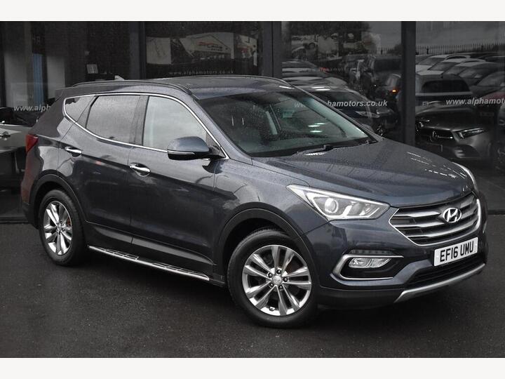 Hyundai Santa Fe 2.2 CRDi Blue Drive Premium 4WD Euro 6 (s/s) 5dr (7 Seat) Hyundai Santa Fe 2.2 CRDi Blue Drive Premium 4WD Euro 6 (s/s) 5dr (7 Seat)
