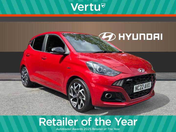 Hyundai I10 1.0 T-GDi N Line Euro 6 (s/s) 5dr Hyundai I10 1.0 T-GDi N Line Euro 6 (s/s) 5dr