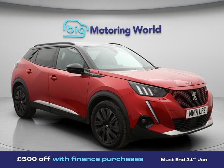 Peugeot E-2008 50kWh GT Premium Auto 5dr