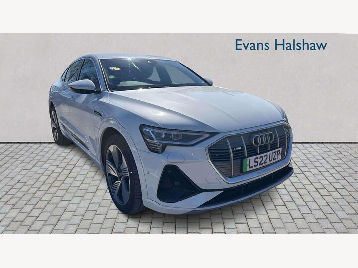 Audi E-tron 50 S Line Sportback Auto Quattro 5dr 71.2kWh (11kW Charger)