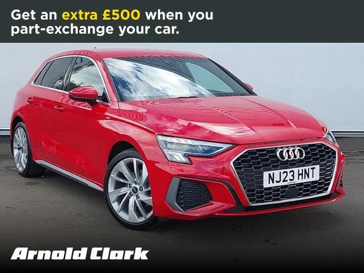 Audi A3 1.0 TFSI 30 S Line Sportback Euro 6 (s/s) 5dr