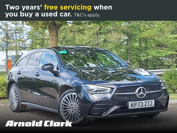 Mercedes-Benz CLA 1.3 CLA250e 15.6kWh AMG Line (Premium) Shooting Brake 8G-DCT Euro 6 (s/s) 5dr Mercedes-Benz CLA 1.3 CLA250e 15.6kWh AMG Line (Premium) Shooting Brake 8G-DCT Euro 6 (s/s) 5dr