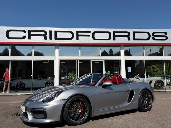 Porsche Boxster 3.8 981 Spyder Euro 6 (s/s) 2dr