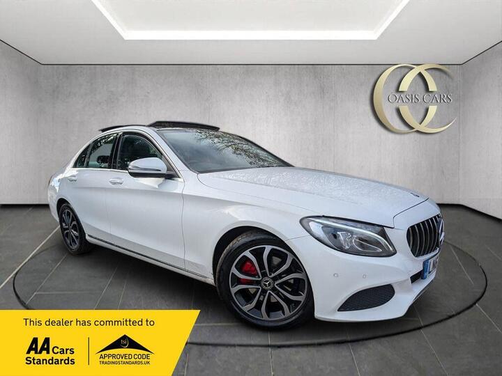 Mercedes-Benz C Class 2.0 C200 Sport (Premium) G-Tronic+ Euro 6 (s/s) 4dr Mercedes-Benz C Class 2.0 C200 Sport (Premium) G-Tronic+ Euro 6 (s/s) 4dr