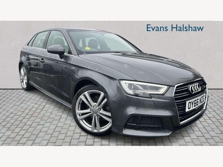Audi A3 DIESEL SPORTBACK 2.0 TDI S Line Sportback S Tronic Auto 6Spd Euro 6 (s/s) 5dr