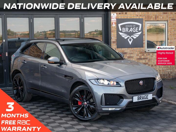 Jaguar F-PACE 2.0 D180 Chequered Flag Auto AWD Euro 6 (s/s) 5dr