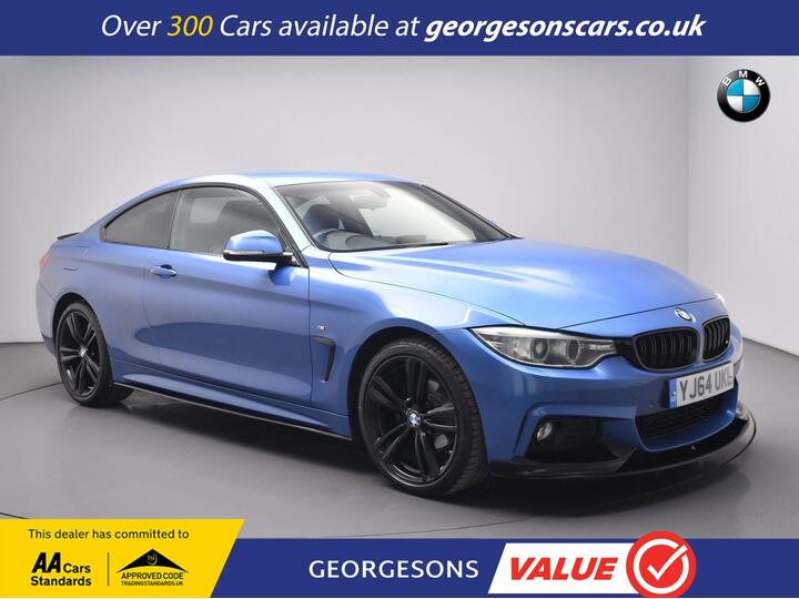 BMW 4 SERIES 2.0 420d M Sport Auto XDrive Euro 6 (s/s) 2dr BMW 4 SERIES 2.0 420d M Sport Auto XDrive Euro 6 (s/s) 2dr