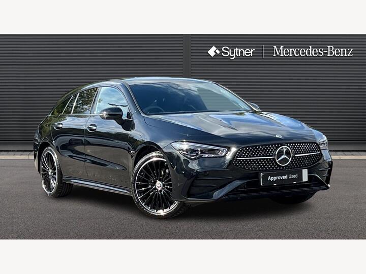 Mercedes-Benz CLA CLASS 1.3 CLA250e 15.6kWh AMG Line (Premium Plus) Shooting Brake 8G-DCT Euro 6 (s/s) 5dr Mercedes-Benz CLA CLASS 1.3 CLA250e 15.6kWh AMG Line (Premium Plus) Shooting Brake 8G-DCT Euro 6 (s/s) 5dr
