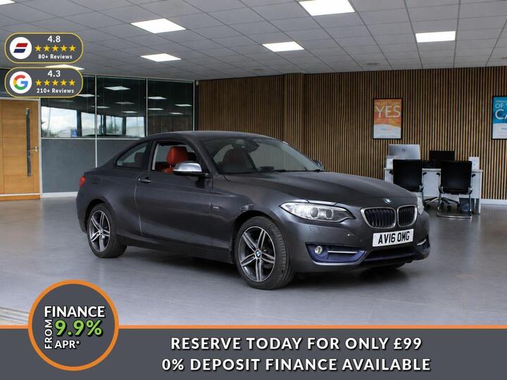 BMW 2 SERIES 1.5 218i Sport Euro 6 (s/s) 2dr