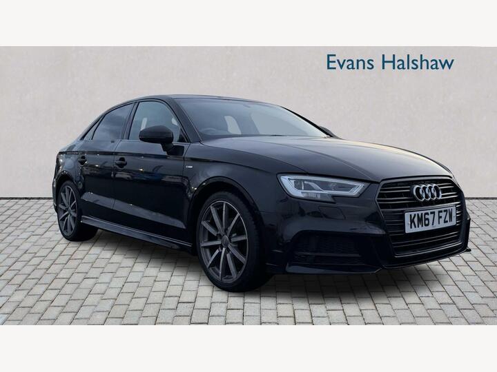 Audi A3 SALOON SPECIAL EDITIONS 1.5 TFSI CoD Black Edition Euro 6 (s/s) 4dr