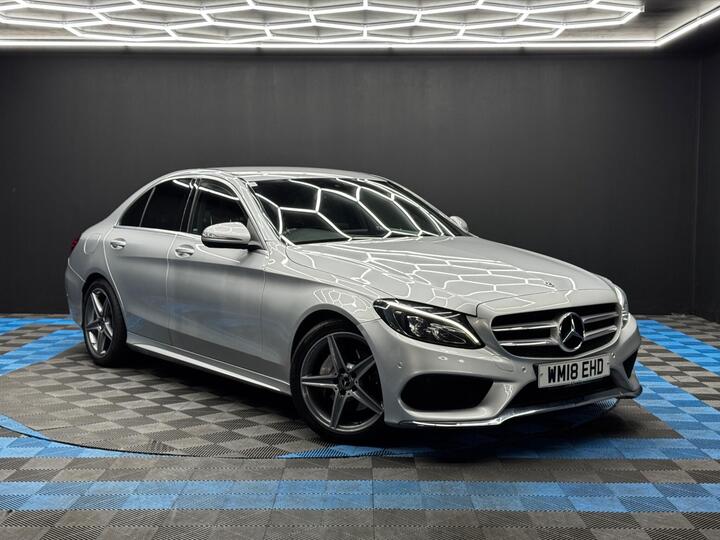 Mercedes-Benz C Class 2.1 C220d AMG Line (Premium) G-Tronic+ Euro 6 (s/s) 4dr