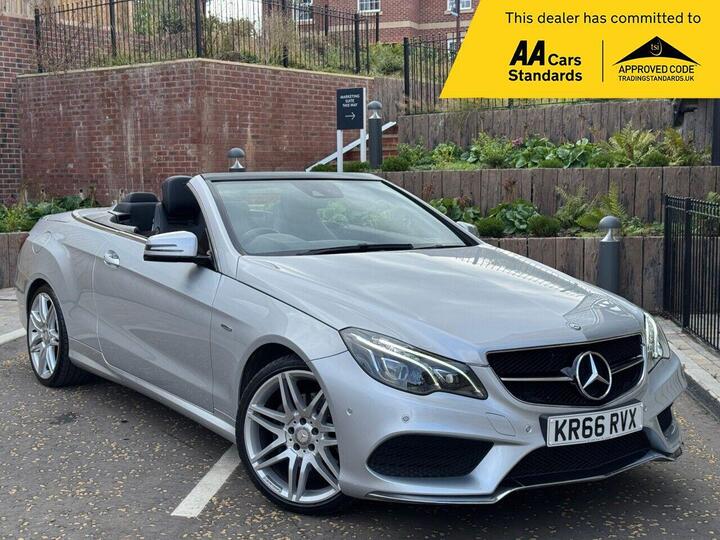 Mercedes-Benz E-CLASS 2.1 E220d AMG Line Edition Cabriolet G-Tronic+ Euro 6 (s/s) 2dr Mercedes-Benz E-CLASS 2.1 E220d AMG Line Edition Cabriolet G-Tronic+ Euro 6 (s/s) 2dr