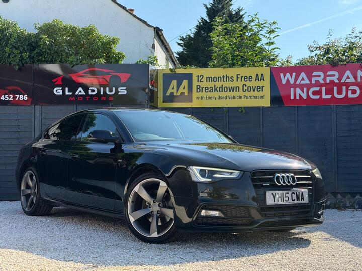 Audi A5 3.0 TDI V6 Black Edition Plus Sportback S Tronic Quattro Euro 5 (s/s) 5dr