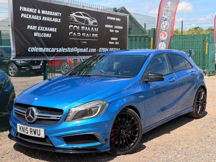 Mercedes-Benz A Class 2.0 A45 AMG SpdS DCT 4MATIC Euro 6 (s/s) 5dr
