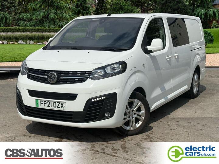 Vauxhall Vivaro Electric 3100 75kWh Elite Crew Van Auto L2 H1 5dr