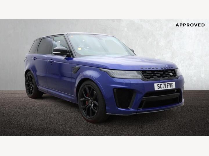 Land Rover Range Rover Sport 5.0 P575 V8 SVR Auto 4WD Euro 6 (s/s) 5dr Land Rover Range Rover Sport 5.0 P575 V8 SVR Auto 4WD Euro 6 (s/s) 5dr