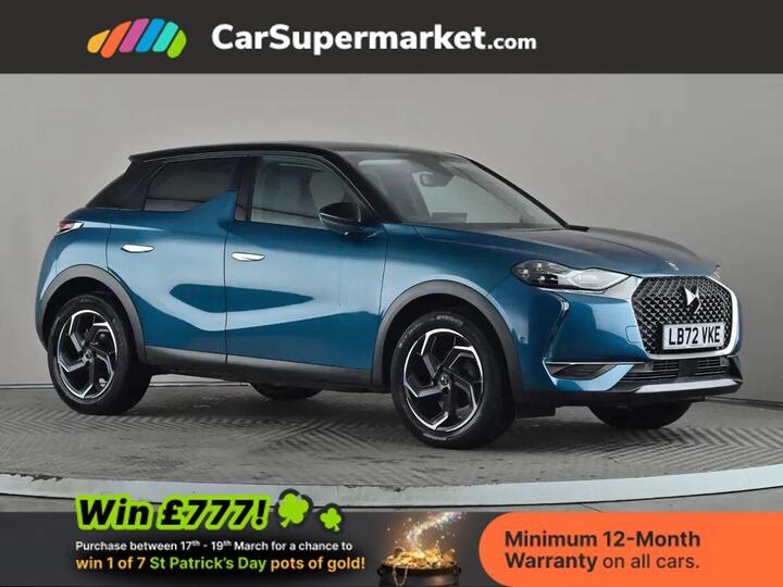 DS AUTOMOBILES Ds 3 1.2 PureTech Rivoli Crossback EAT8 Euro 6 (s/s) 5dr