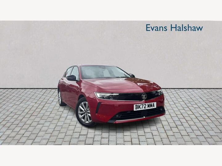 Vauxhall ASTRA HATCHBACK 1.2 Turbo Design Euro 6 (s/s) 5dr