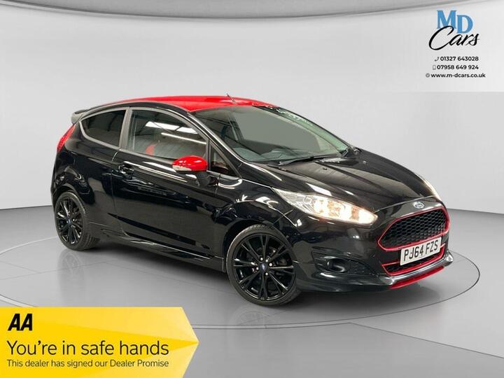 Ford FIESTA 1.0T EcoBoost Zetec S Black Edition Euro 5 (s/s) 3dr