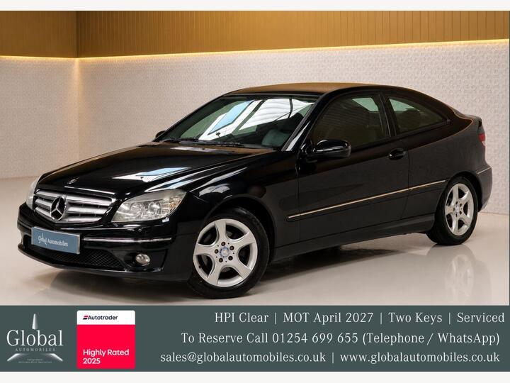 Mercedes-Benz CLC CLASS 2.1 CLC200 CDI SE Coupe Auto Euro 4 3dr Mercedes-Benz CLC CLASS 2.1 CLC200 CDI SE Coupe Auto Euro 4 3dr