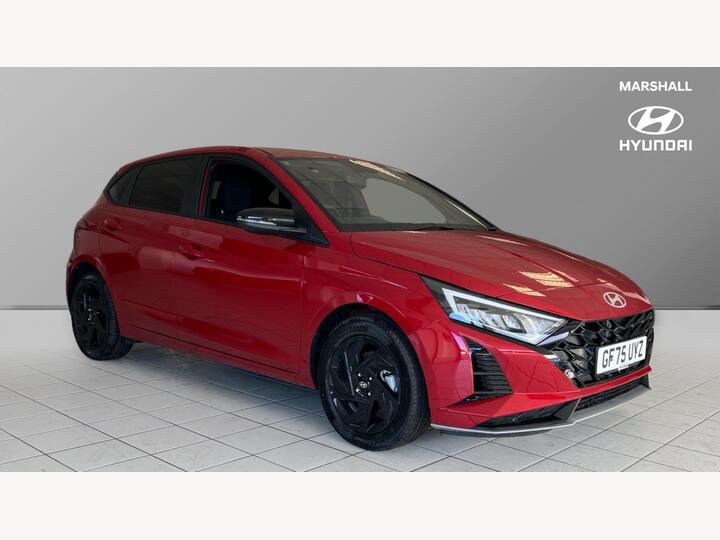 Hyundai I20 1.0 T-GDi Black Line Euro 6 (s/s) 5dr Hyundai I20 1.0 T-GDi Black Line Euro 6 (s/s) 5dr