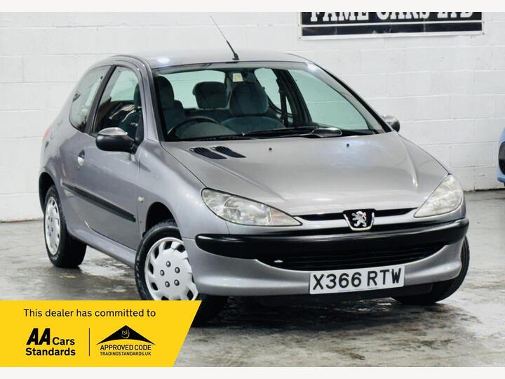Peugeot 206 1.4 LX 3dr (a/c)