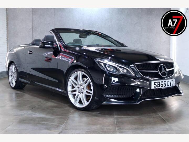 Mercedes-Benz E-CLASS 2.1 E220d AMG Line Edition Cabriolet G-Tronic+ Euro 6 (s/s) 2dr