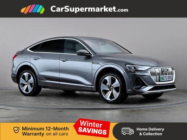 Audi E-Tron 55 S Line Sportback Auto Quattro 5dr 95kWh (11kW Charger)