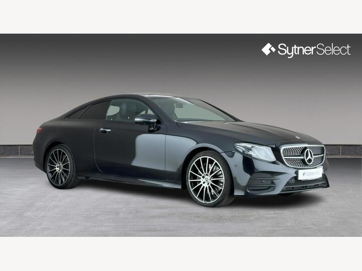 Mercedes-Benz E CLASS 3.0 E400 V6 AMG Line (Premium Plus) G-Tronic+ 4MATIC Euro 6 (s/s) 2dr Mercedes-Benz E CLASS 3.0 E400 V6 AMG Line (Premium Plus) G-Tronic+ 4MATIC Euro 6 (s/s) 2dr
