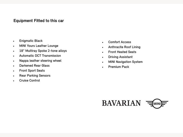 MINI Clubman 1.5 Cooper Exclusive Steptronic Euro 6 (s/s) 6dr