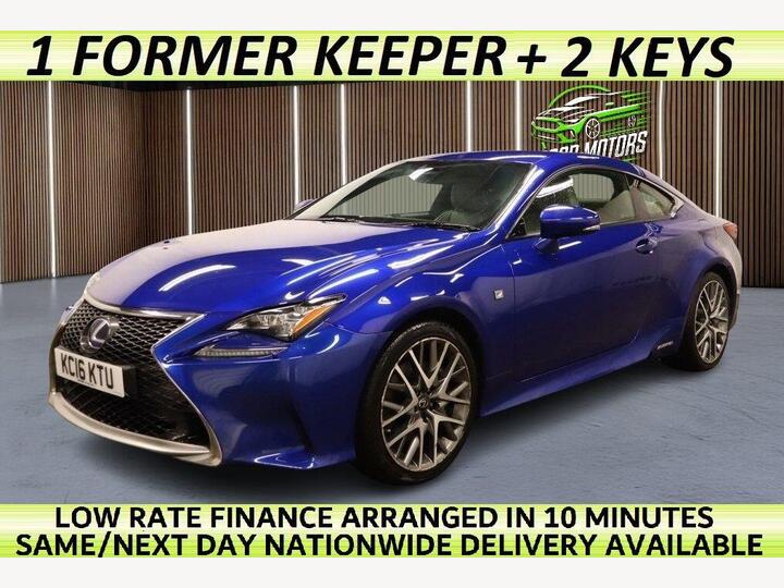 Lexus RC 2.5 300h F Sport CVT Euro 6 (s/s) 2dr