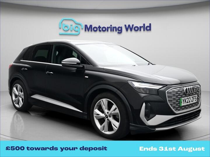 Audi Q4 E-tron 40 S Line Auto 5dr 82kWh