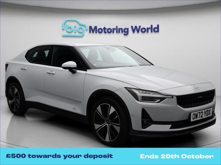 Polestar Polestar 2 Single Motor 69kWh Standard Range Fastback Auto FWD 5dr
