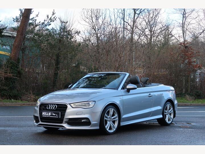 Audi A3 Cabriolet 1.8 TFSI S Line S Tronic Quattro Euro 6 (s/s) 2dr