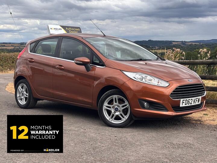 Ford Fiesta 1.0T EcoBoost Zetec Euro 5 (s/s) 5dr