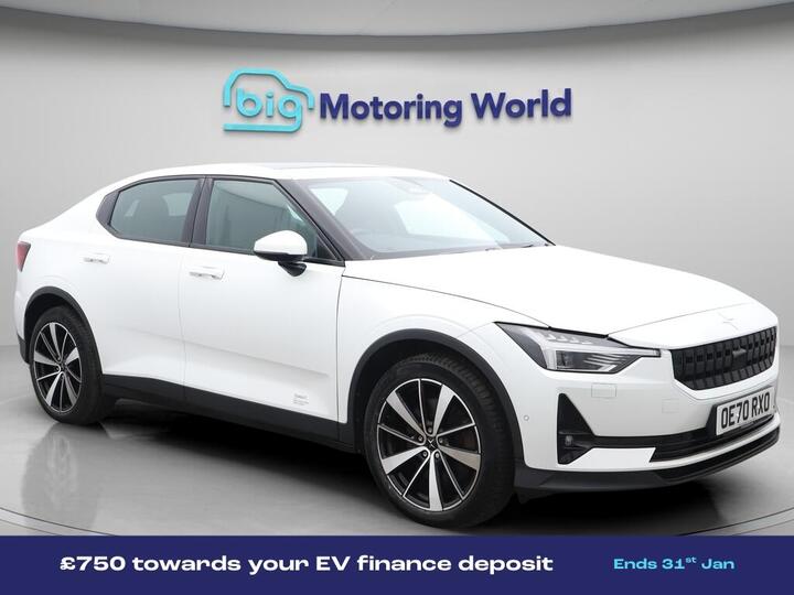 Polestar Polestar 2 Dual Motor 78kWh Long Range Plus Pilot Fastback Auto 4WDE 5dr