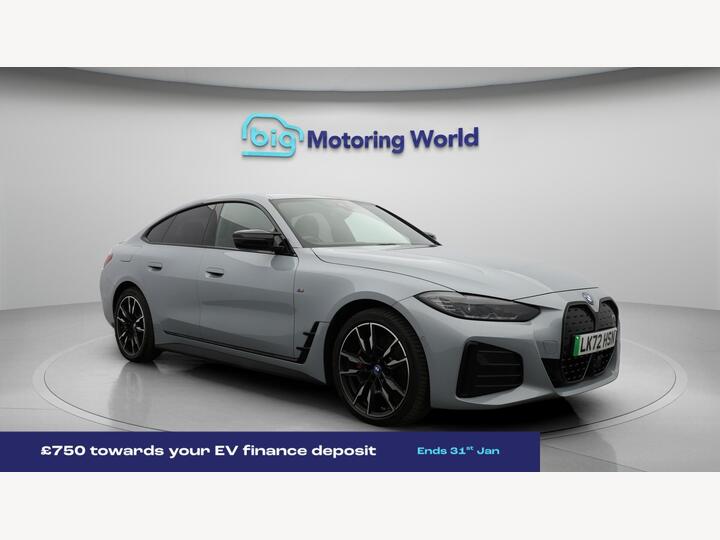 BMW I4 M50 83.9kWh Gran Coupe Auto 4WD 5dr