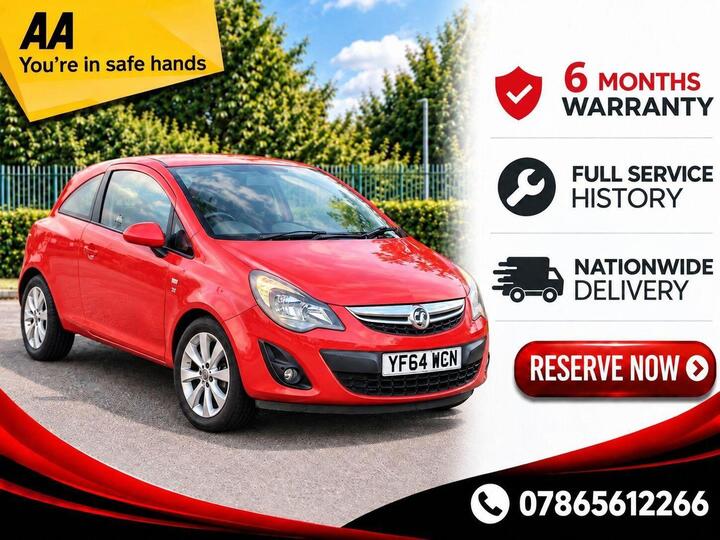 Vauxhall Corsa 1.4 16V Excite Euro 5 3dr (A/C)