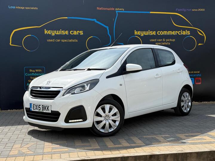 Peugeot 108 1.0 Active Euro 6 5dr Peugeot 108 1.0 Active Euro 6 5dr